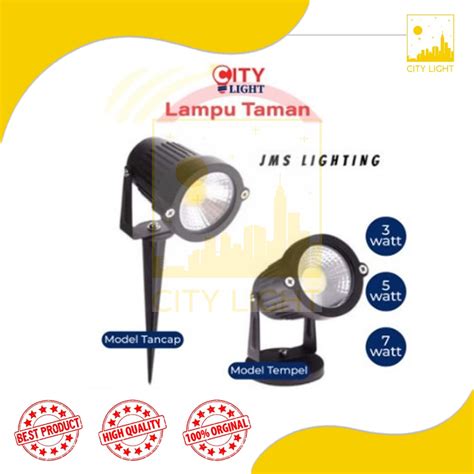 Jual Lampu Sorot Taman Lukisan Watt Cob Model Top Shopee Indonesia