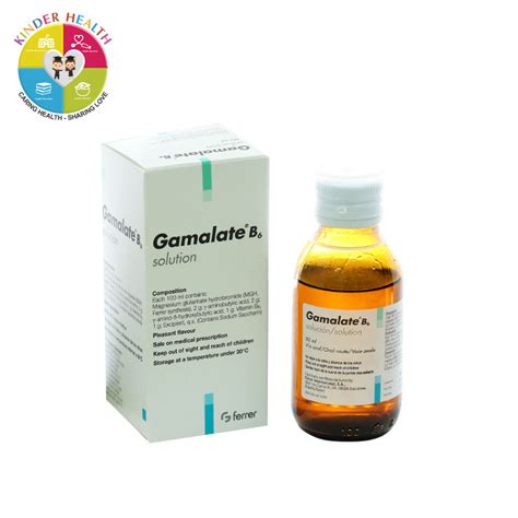 GAMALATE B6 80ML - KinderHealth Clinic & Pharmacy