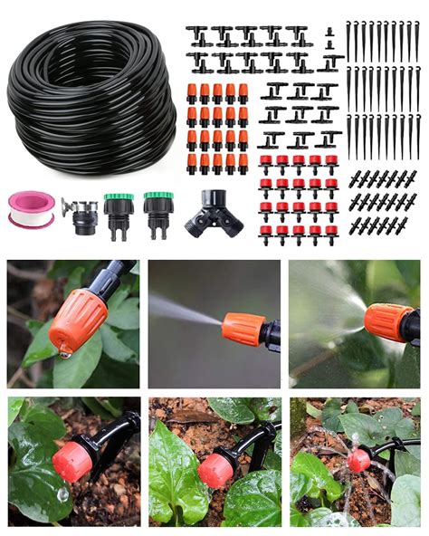 Amazon Yulaiyoen Drip Irrigation Kit Garden Micro Irrigation