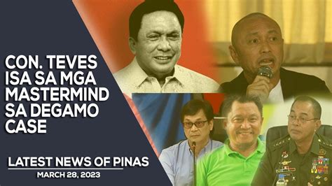 MASTERMIND SA GOVERNOR ROEL DEGAMO CASE AT 8 IBA PA TINAWAG NA DEMONYO