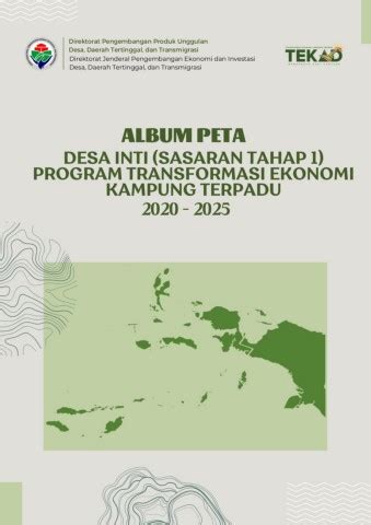 Album Peta Desa Inti Sasaran Tahap Program Transformasi Ekonomi