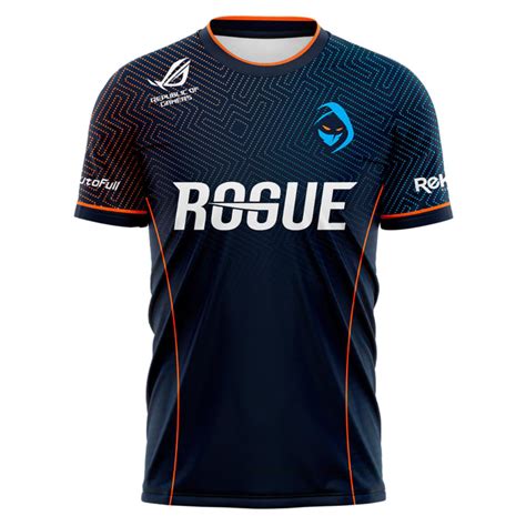 Rogue Worlds Esports Team Player Jersey Lol Vestu Rio Uniforme