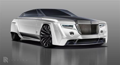 Rolls-Royce Phantom from the year 2050 could look like this ...