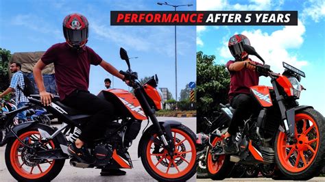 KTM DUKE 200 BS4 Performance After 5 Years Acceleration 0 100