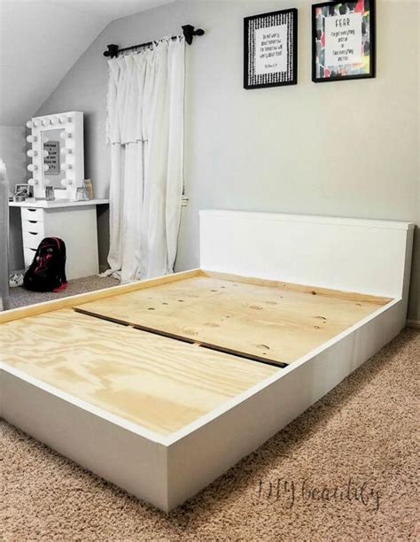 30 Free DIY Platform Bed Plans To Make Your Own Bed Frame