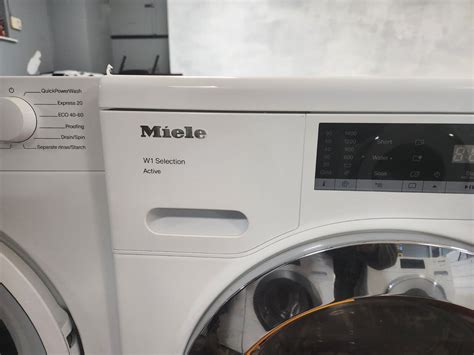 Miele Wsa Kg Washing Machine White Energy Rating Spin Speed