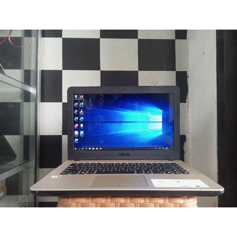 Jual Laptop Asus X441b Amd A4 Ram 4 Hdd 500gb Mulus Shopee Indonesia