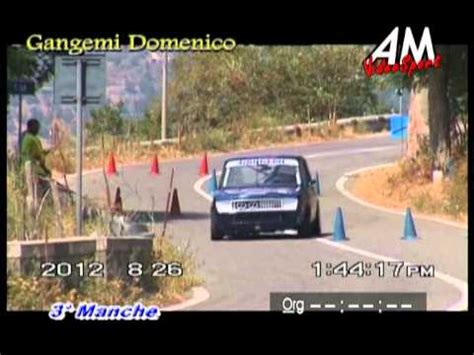 Gangemi Domenico PSG 18 Slalom Delle Rocche Novara Di Sicilia YouTube