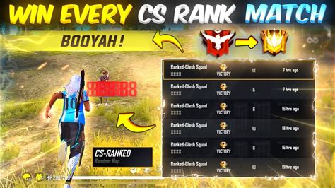 Win Every CS Ranked Game In Free Fire Clash Squad Rank Pro Tips