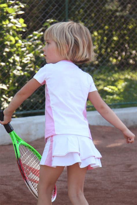 Dominika Tennis Outfit White By Zoe Alexander Uk Junior Tennis Apparel