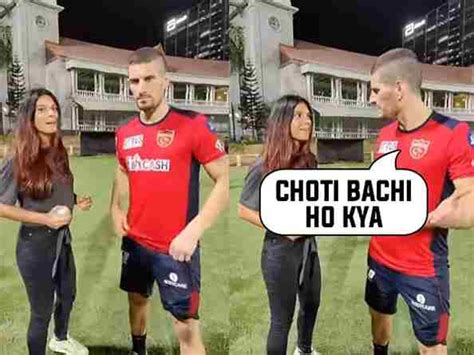 Watch Punjab Kings Benny Howell Recreates Chhoti Bacchi Ho Kya Meme