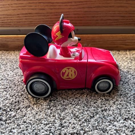 Disney | Toys | Mickey Roadster Racer Toy Car Lights And Sounds See ...