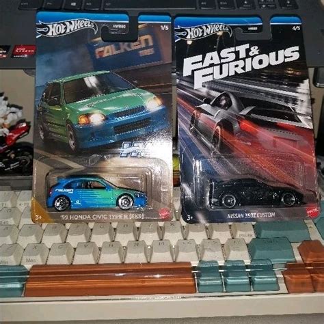 Jual Hot Wheels Honda Civic Type R EK9 FALKEN Fast And Furious Nissan 350Z Custom Shopee