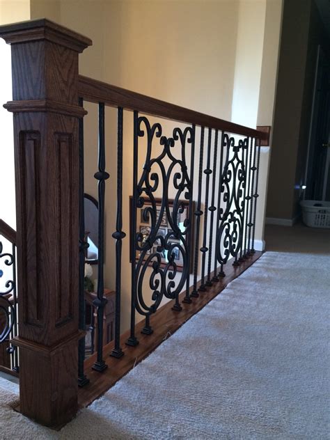 Beautifying Your Home With Wrought Iron Interior Stair Railing Interior Ideas