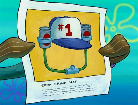 Soda Drinking Hat Encyclopedia Spongebobia Fandom