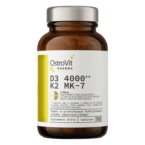 Ostrovit Pharma Witamina D K Mk Tabs Vitamin D