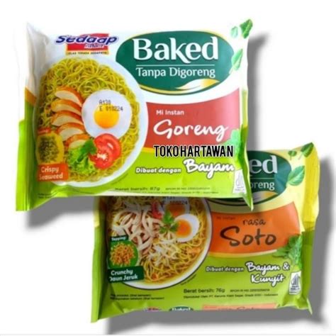 Jual Mie Sedaap BAKED Soto Dan Goreng Shopee Indonesia