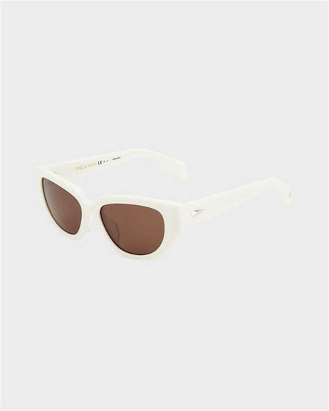 Black Lena Butterfly Sunglasses Rag And Bone