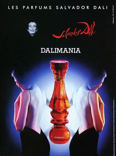 An Advertisement For The Perfume Brand Called Dalimania