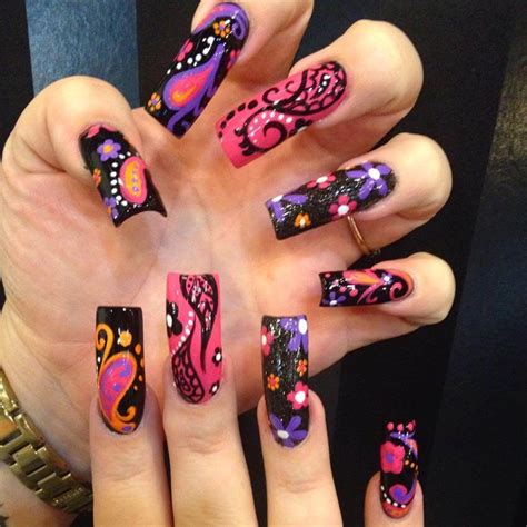 Top 30 New Funky Nail Art Designs 2023 Sheideas