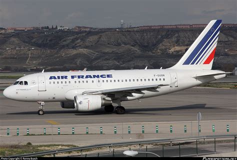 F GUGN Air France Airbus A318 111 Photo By Ronny Busch ID 157951