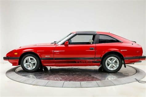 Datsun Zx Turbo Liter Speed Manual Coupe Red Classic