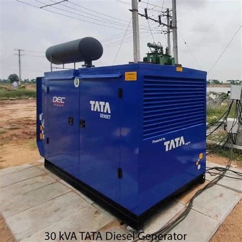 30 Kva Tata Diesel Generator At ₹ 520000piece Tata Generator In