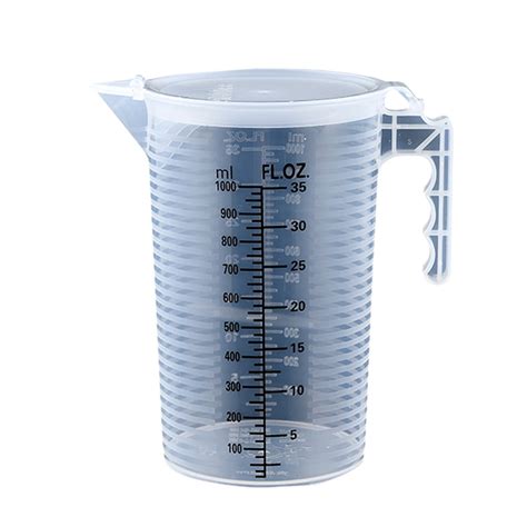 Goseagotofun Measuring Cup With Lid And Handle Ounce And Ml Measuring