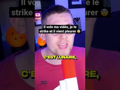 IL VOLE DES VIDÉOS POUR LARGENT JE LE STRIKE ET IL PLEURE DANS MES DMS