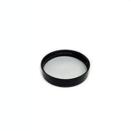 Ct Black Pp Smooth Skirt Lid With Foam Liner Wells Can Company