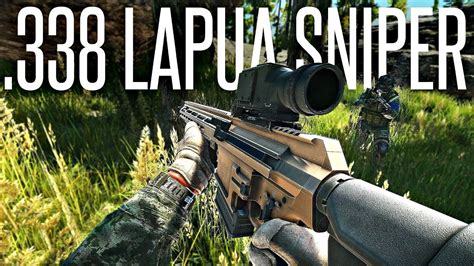 The First 338 Lapua Sniper Escape From Tarkov Gameplay Youtube