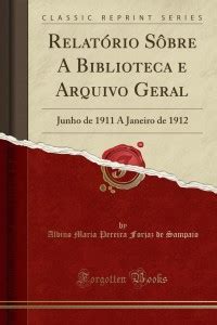 Relat Rio S Bre A Biblioteca E Arquivo Geral Buy Relat Rio S Bre A