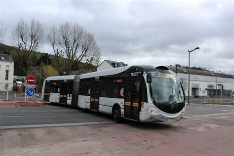 Rouen Irisbus Crealis 18 N 6215 Astuce Ligne T1 Rue De La Flickr