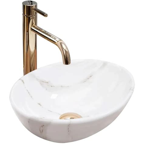 Lavabo Sofia Mini Shiny Aiax Vasque Poser Blanche C Ramique Rea Eur