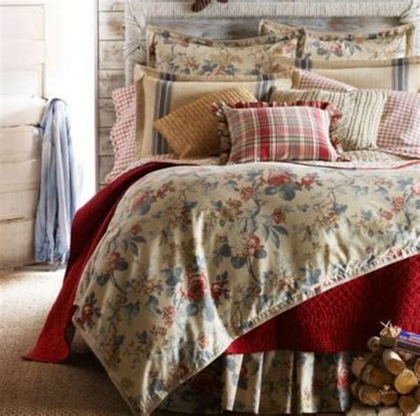 Ralph Lauren Lake House Fullqueen Comforter Floral Lake House