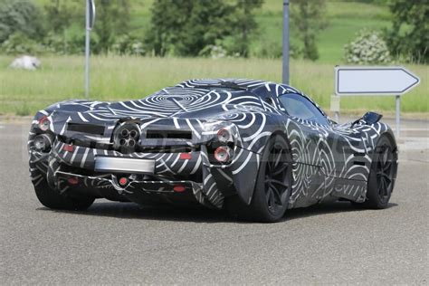 Pagani C La Nuova Hypercar Stata Avvistata In Germania Foto Spia