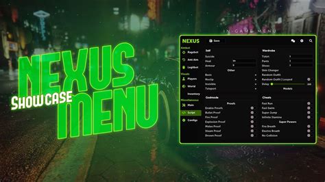 Nexus Menu How To Use Tutorial Showcase INSANE FEATURES YouTube