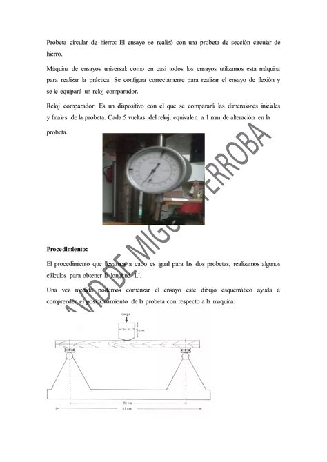 P5 Ensayo De Flexion Estatica PDF