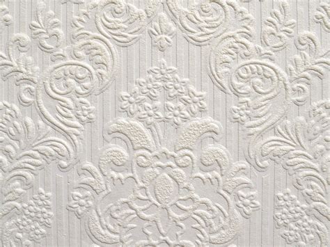 Vintage Embossed Paintable Wallpaper By The Yard By Recreative