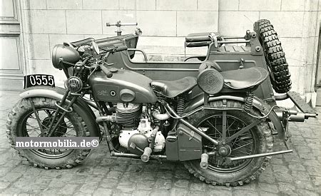 Motormobilia Gillet Herstal Motorrad Foto Type 720 AB Ca 1937