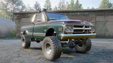 SnowRunner Mod Consolas GWC 1970 K1500 GMC K10 Sierra Ps5