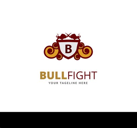 Bull Fight Logo Template 69922 Templatemonster