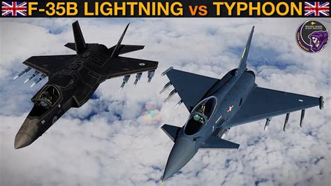 F 35b Lightning Ii Vs Eurofighter Typhoon Bvr Battle And Dogfight Dcs