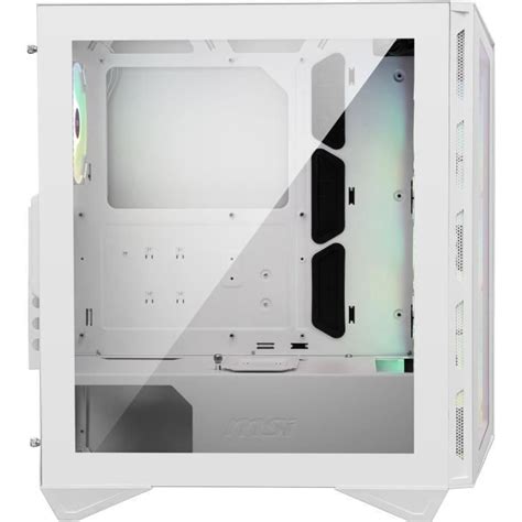 Boîtier PC MSI MPG GUNGNIR 110R WHITE Blanc 306 7G10W21 W57