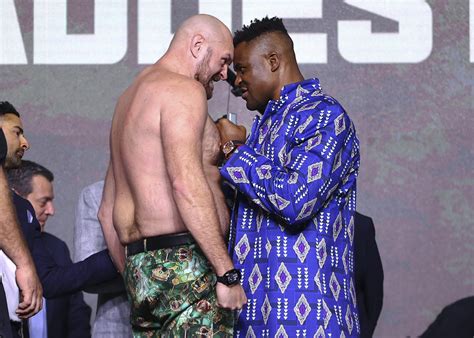 Heavyweight Giants Tyson Fury And Francis Ngannou Ready For Riyadh Rumble Tomorrow Sports 24 Ghana