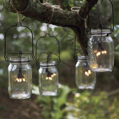 Glass Mason Jar Solar String Lights The Green Head