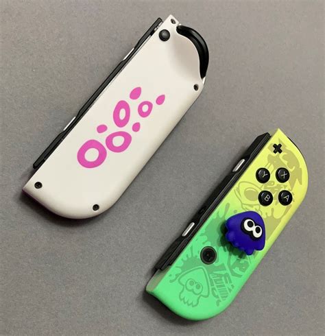 Splatoon 3 Customized Joy Cons For Nintendo Switch Etsy Uk