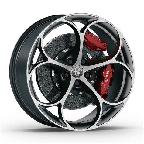 alfa romeo wheels rimscgi behance