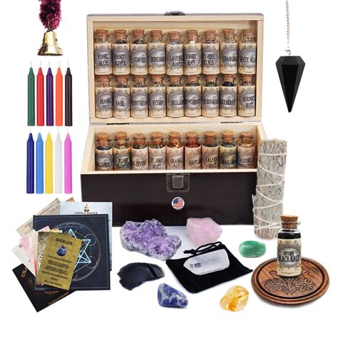 Buy UnaLunaMoona Witchcraft Kit Witch Starter Kit Wiccan Supplies And