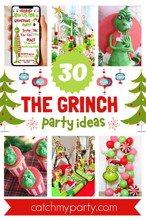 The 30 Best Christmas Grinch Party Ideas! | Catch My Party